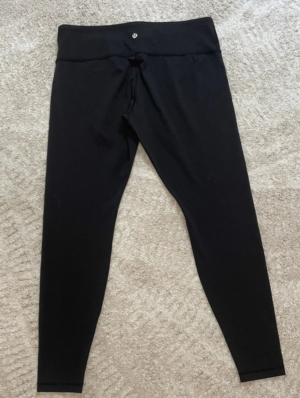 Lululemon Athletica Black High-Rise Performance Leggings Size 12